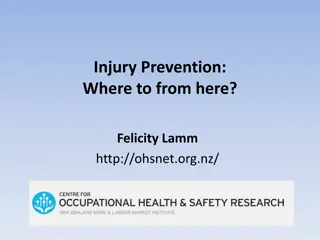Injury Prevention: Where to From Here?