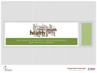 One Health Concepts and Knowledge