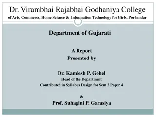 Dr. Virambhai Rajabhai Godhaniya College of Arts, Commerce, Home Science & Information Technology for Girls