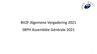 BVZF Algemene Vergadering 2021: Financial Report & Symposium Highlights