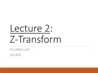 Z-Transform and Fourier Transform Insights