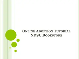 Online Adoption Tutorial for Course Material Submissions