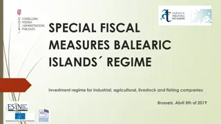 SPECIAL FISCAL  MEASURES BALEARIC
