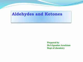 Aldehydes and Ketones