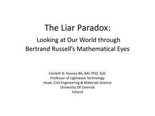 Unraveling The Liar Paradox: A Mathematical Perspective on Reality
