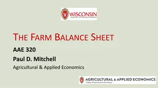Farm Balance Sheet Essentials