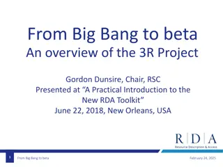 Overview of the 3R Project: Impact and Elements