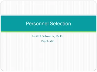 Personnel Selection