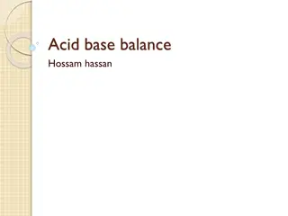 Acid base balance