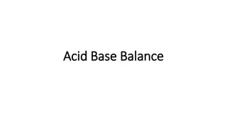 Acid Base Balance