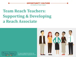 Supporting & Developing Reach Associates
