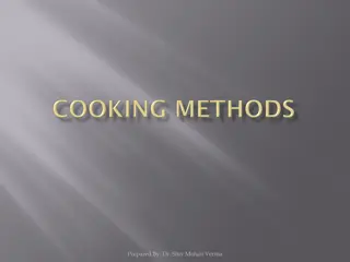 Process of Blanching and Steaming in Food Preparation