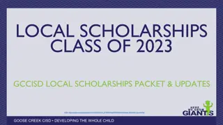 Local Scholarships for Class of 2023 in GCCISD - Apply Now for Free Money!