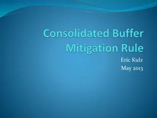 Alternative Buffer Mitigation Options for Proposed Rule