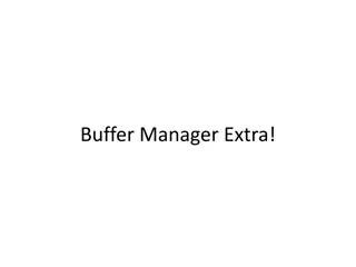 Buffer Manager Extra - Further Reading and Famous 5 Minute Rule