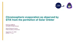 Chromospheric Evaporation Observations with STIX