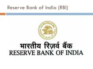 Reserve Bank of India - Central Bank Established in 1935