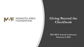 Elevating Philanthropy for Community Benefit