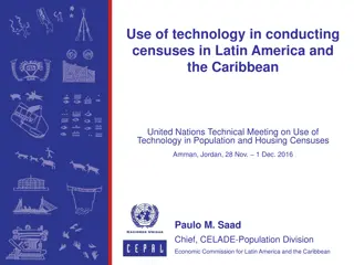 Technology in Conducting Censuses in Latin America and the Caribbean