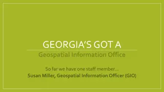 Georgia's Geospatial Information Office - Empowering Policy Areas with GIS