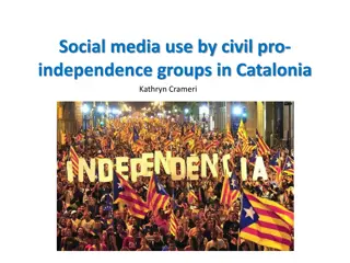 Social Media's Impact on Catalan Independence Movement