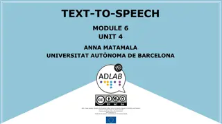 Text-to-Speech Studies: Research and Market Insights