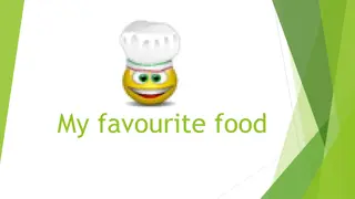 My favourite food