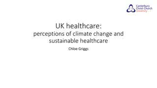 Perceptions of Climate Change in UK Healthcare