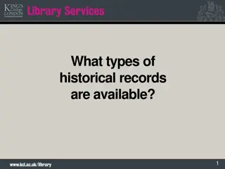 Historical Hospice Records and Palliative Medicine Pioneers