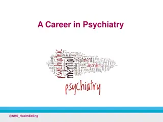 Psychiatry Career Overview at NHS