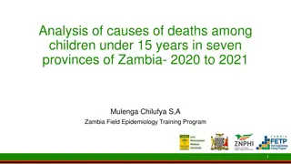 Analysis of Causes of Deaths Among Children Under 15 in Zambia