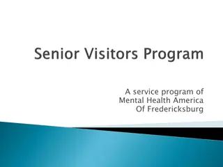 Mental Health Program for Seniors in Fredericksburg