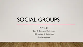 SOCIAL GROUPS