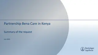 Partnership for Healthcare Delivery Support & Prevention by Bena Care in Kenya