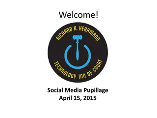 Social Media Pupillage - Rules on Confidentiality and Communications