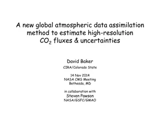 Estimating High-resolution CO2 Fluxes with New Global Atmospheric Data Assimilation
