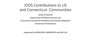 IOOS Contributions to LIS and Connecticut Communities