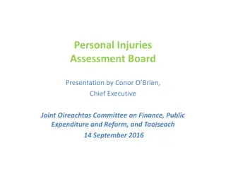 Personal Injuries Assessment Board Overview