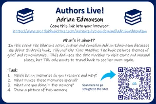 Authors Live! Inspirational Discussions & Creative Tasks