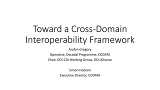 Toward a Cross-Domain Interoperability Framework