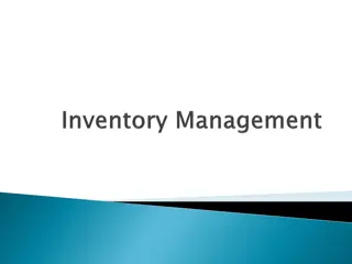 Effective Inventory Management: Key Aspects and Benefits