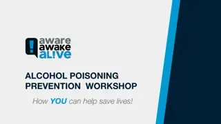 Alcohol Poisoning Prevention Workshop