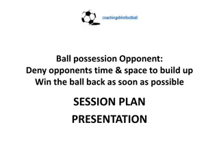 Enhancing Defending Skills and Pressing in Soccer Session