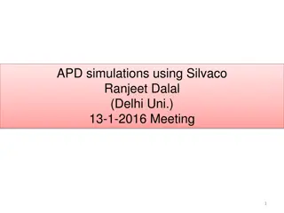 APD Simulations Using Silvaco: Analytical Doping Profiles and Impact Ionization Tuning