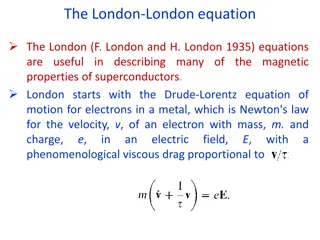 London-London Equation in Superconductors