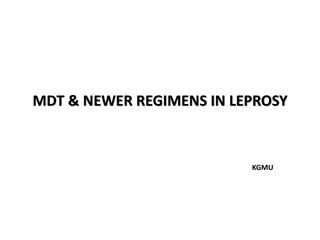 Evolution of Leprosy Treatment Regimens