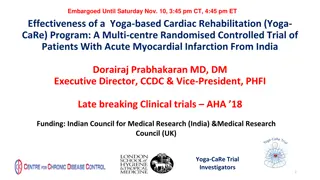 Yoga-CaRe Program for Cardiac Rehabilitation