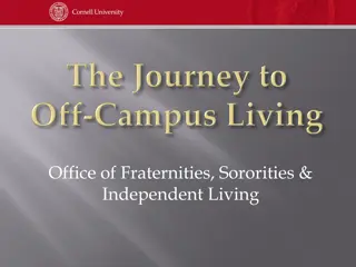 The Journey to Off-Campus Living