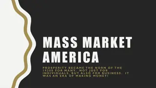 MASS MARKET AMERICA