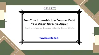 Turn Your Internship into Success Build Your Dream Career in Jaipur